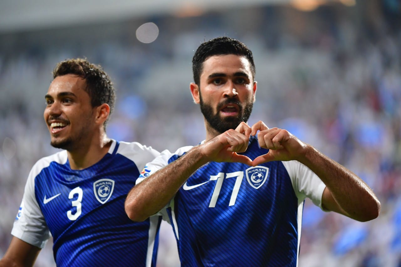 هدفان أمام نادي الهلال في 2018