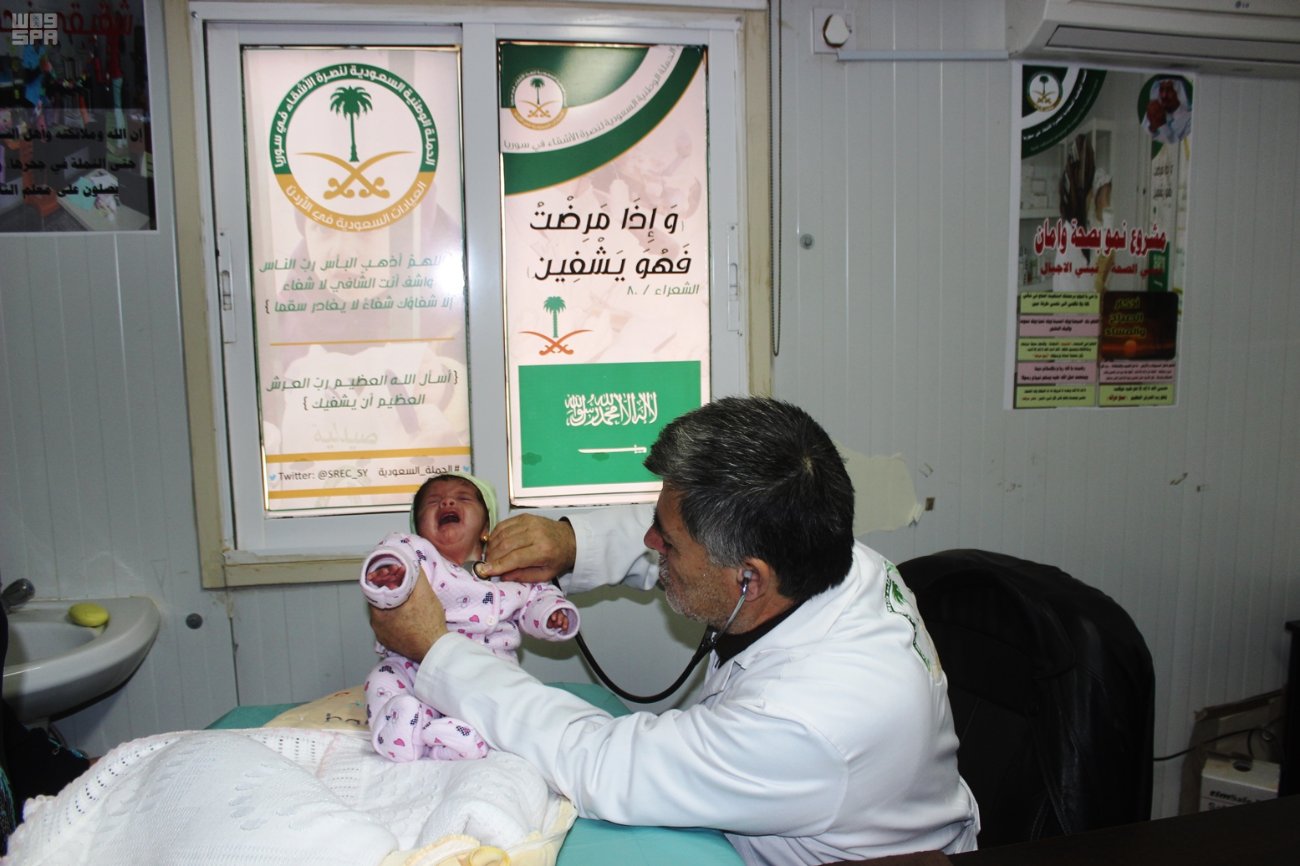 بالصور.. العيادات التخصصية تقدم العلاج الطبي لـ 2940 حالة بمخيم الزعتري