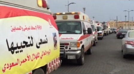 بالصور.. مسيرة إسعافية احتفالاً باليوم العالمي للهلال الأحمر بجازان
