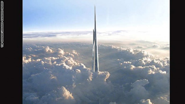 بالصور.. ” السعودية” تحقق المستحيل بمصعد برج المملكة