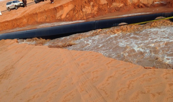بالصور.. “المواطن” تكشف سوء تنفيذ مشروعات المياه بـ”رماح”