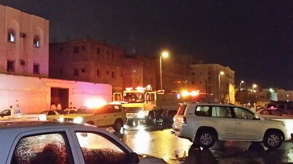 مدنى جازان يخمد حريقا في كابلات كهرباء مخطط 5