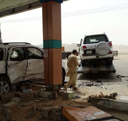وفاة و17 مصاباً جراء تصادم بطريق “تثليث- الرياض”