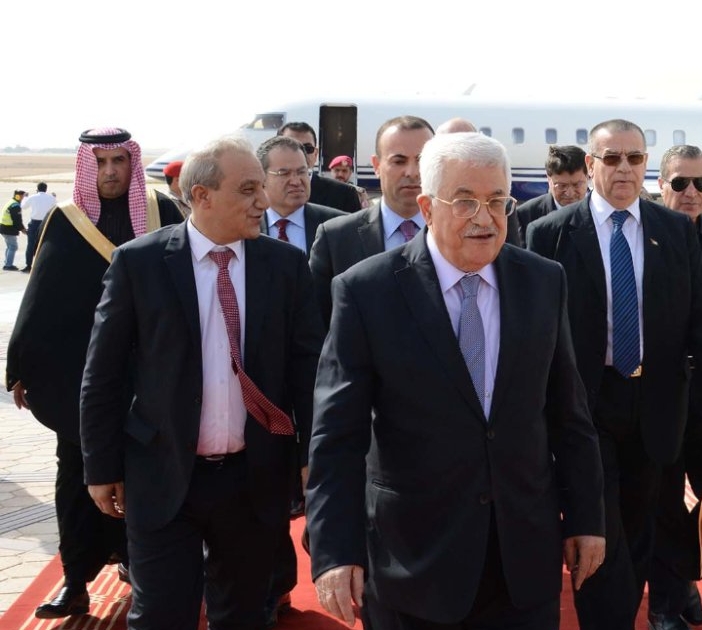 الرئيس الفلسطيني يغادر #الرياض