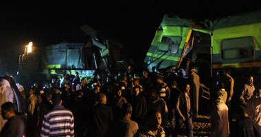 ارتفاع ضحايا حادثة قطار دهشور المصرية إلى 24 قتيلاً و28 مصاباً