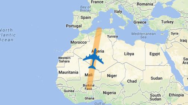 طائرة الجزائر اختفت وعلى متنها 119 راكباً