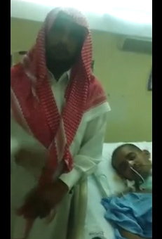 “عبدالعزيز” في غيبوبة تامة منذ أشهر بسبب “دم على المخ”