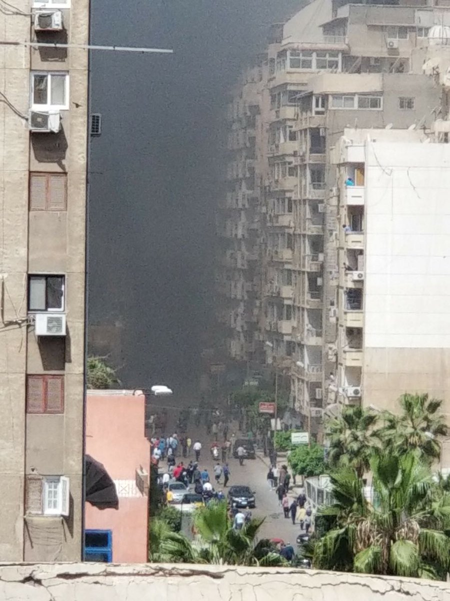 بالصور.. وفاة وإصابة 3 أشخاص بانفجار في مصر