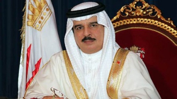 ملك #البحرين يشكر #خادم_الحرمين على حسن الاستقبال في #قمة_الرياض