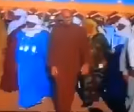 بالفيديو.. أول ظهور لسيف الإسلام القذافي بعد الإفراج عنه