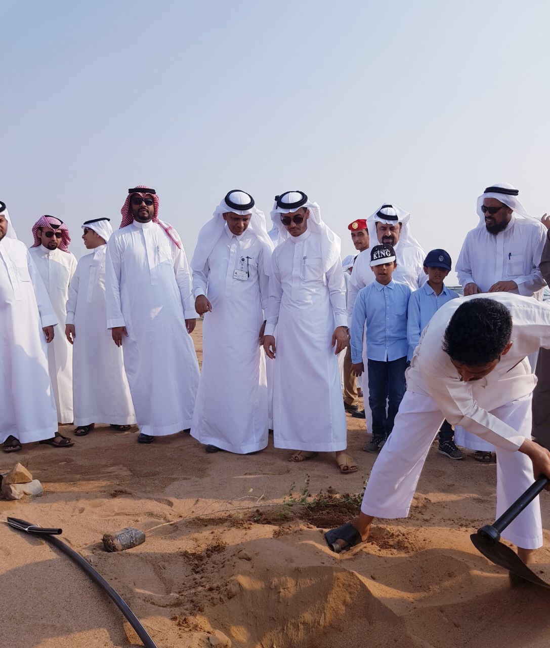 بالصور.. انطلاق أول فعالية لتشجير ٤ ملايين شجرة في الجموم