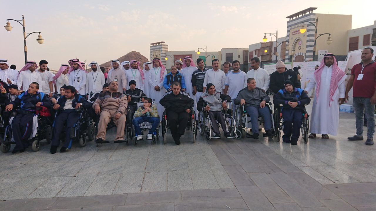 بالصور.. انطلاق فعاليات اليوم العالمي للإعاقة بالمدينة المنورة