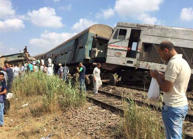 تصادم قطارين في الاسكندرية يخلف عشرات القتلى والمصابين
