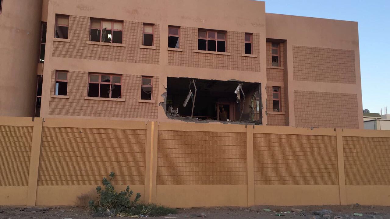 مقذوفات حوثية تستهدف مدارس و أحياء سكنية بـ#نجران