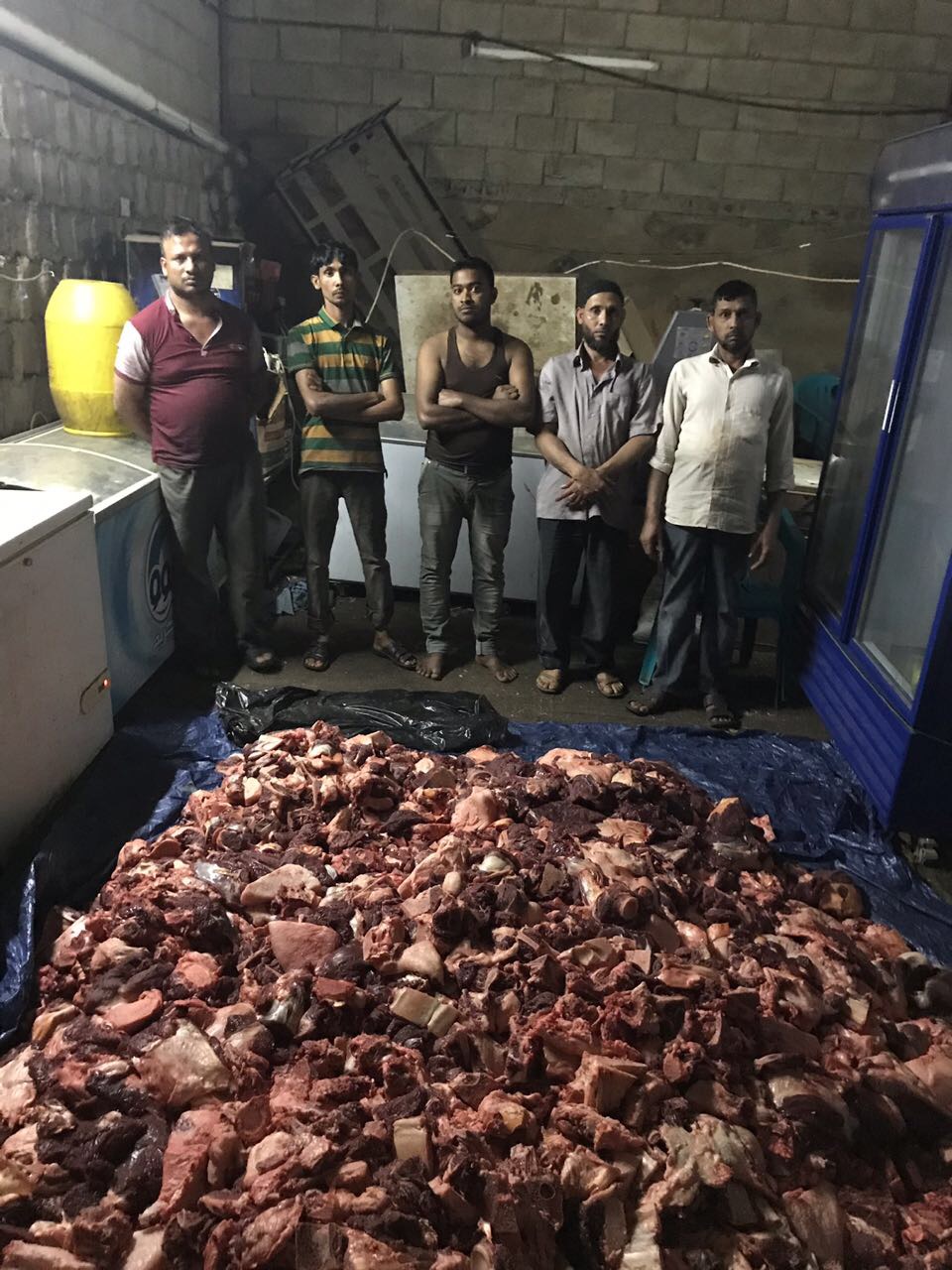 في خميس مشيط.. ضبط 400 كيلو من لحم الجمال مجهولة المصدر