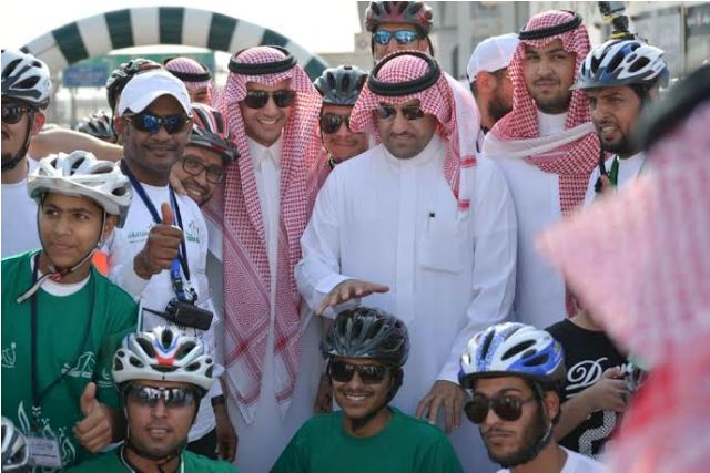 تركي بن عبدالله يطلق إشارة بدء فعاليات “دراجتي”