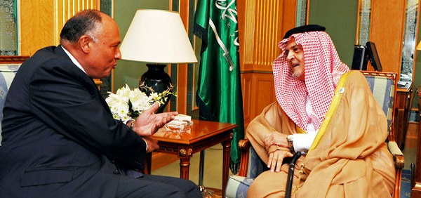 سعود الفيصل ووزير الخارجية المصري يناقشان تطور الأوضاع بغزة