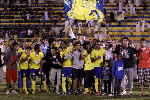 ناشئو النصر أبطال الدوري