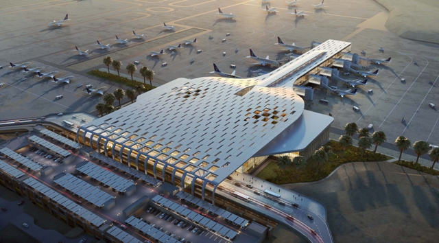 بالصورة .. اعتماد التصاميم الجديدة لمطار أبها بسعة 13 مليون مسافر