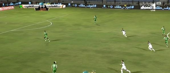 انتهى البث المباشر لمباراة #الاهلي و #الشباب