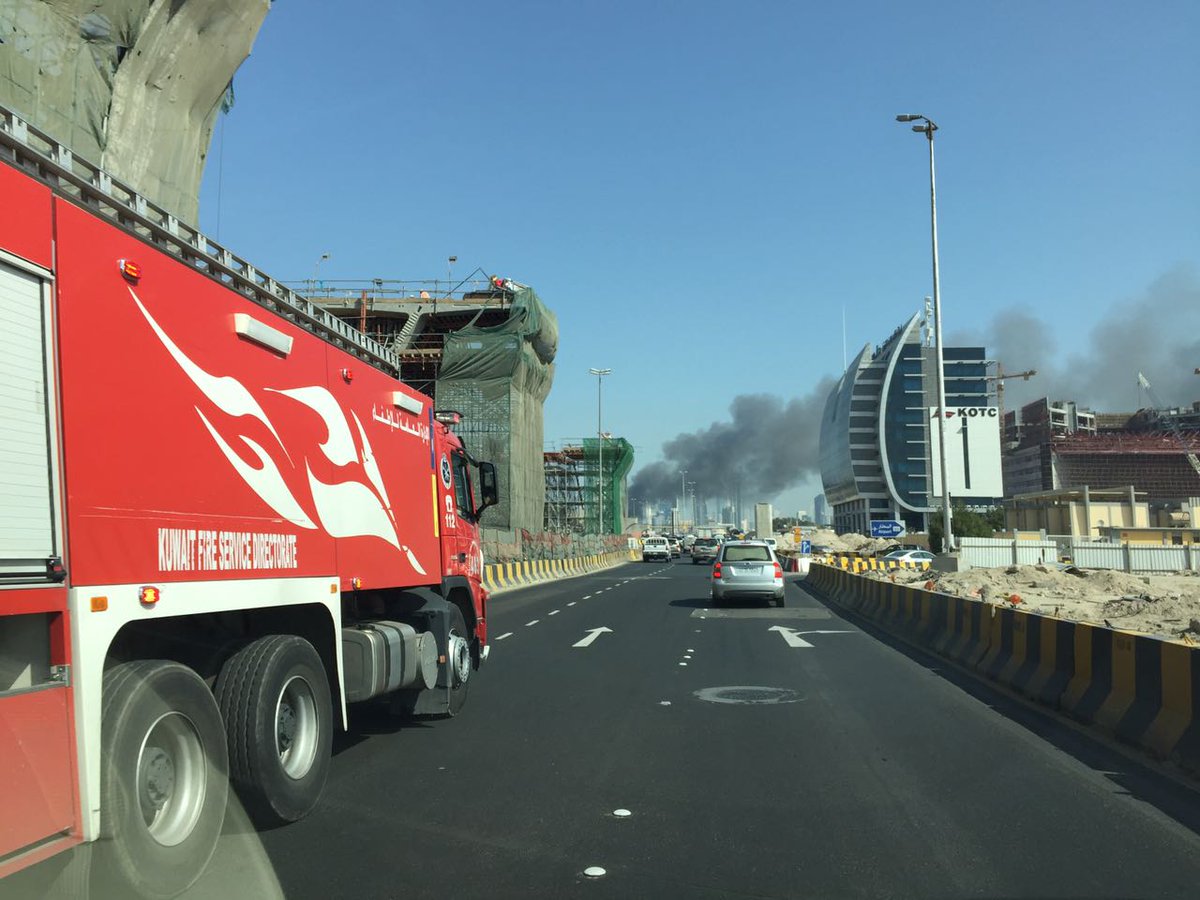السيطرة على حريق دار الأوبرا بالكويت