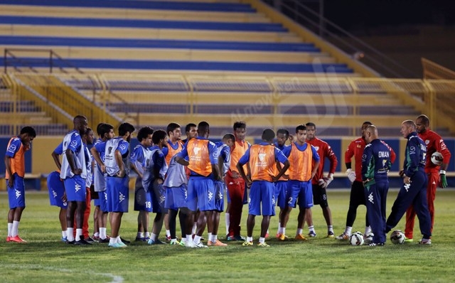 #خليجي22 : شاهد تدريبات … منتخب عمان على ملعب الأمير عبدالرحمن بن سعود بنادي النصر