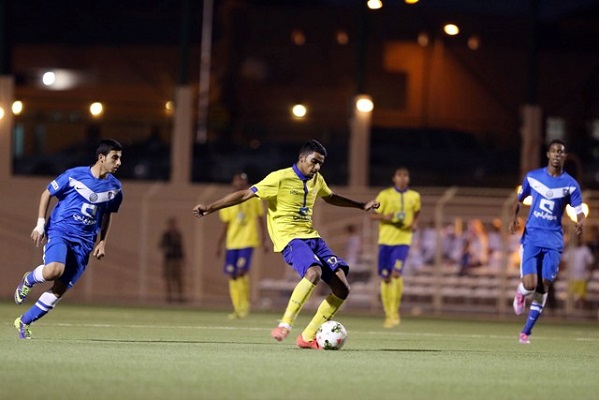 شباب النصر يفوزون على الهلال ويتصدرون مجموعتهم في كأس الاتحاد السعودي