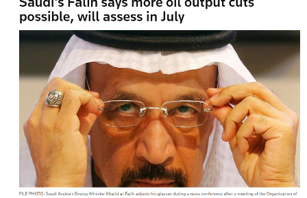 خالد الفالح: سنقيم أداء السياسات النفطية في يوليو