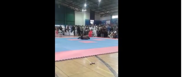 بالفيديو.. وفاة لاعب كمال أجسام أثناء استعراض على الهواء