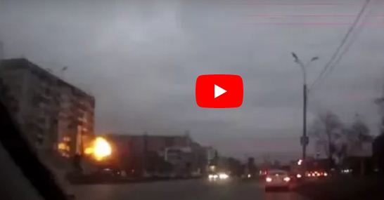 بالفيديو.. انفجار غاز منزلي يحطم واجهة بناية شاهقة
