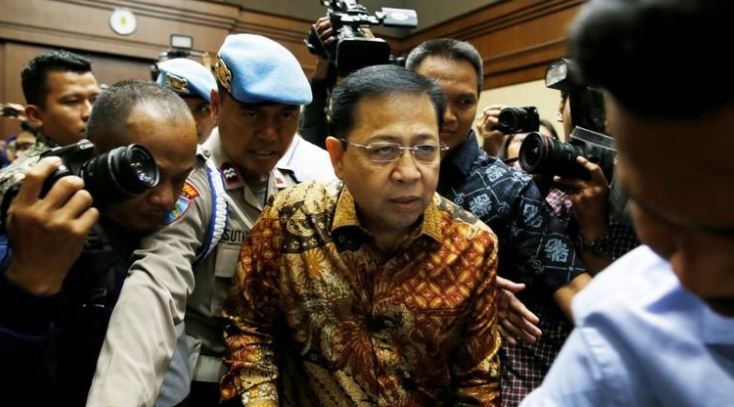 حبس رئيس برلمان إندونيسيا السابق 15 عامًا وتغريمه 7.3 مليون دولار