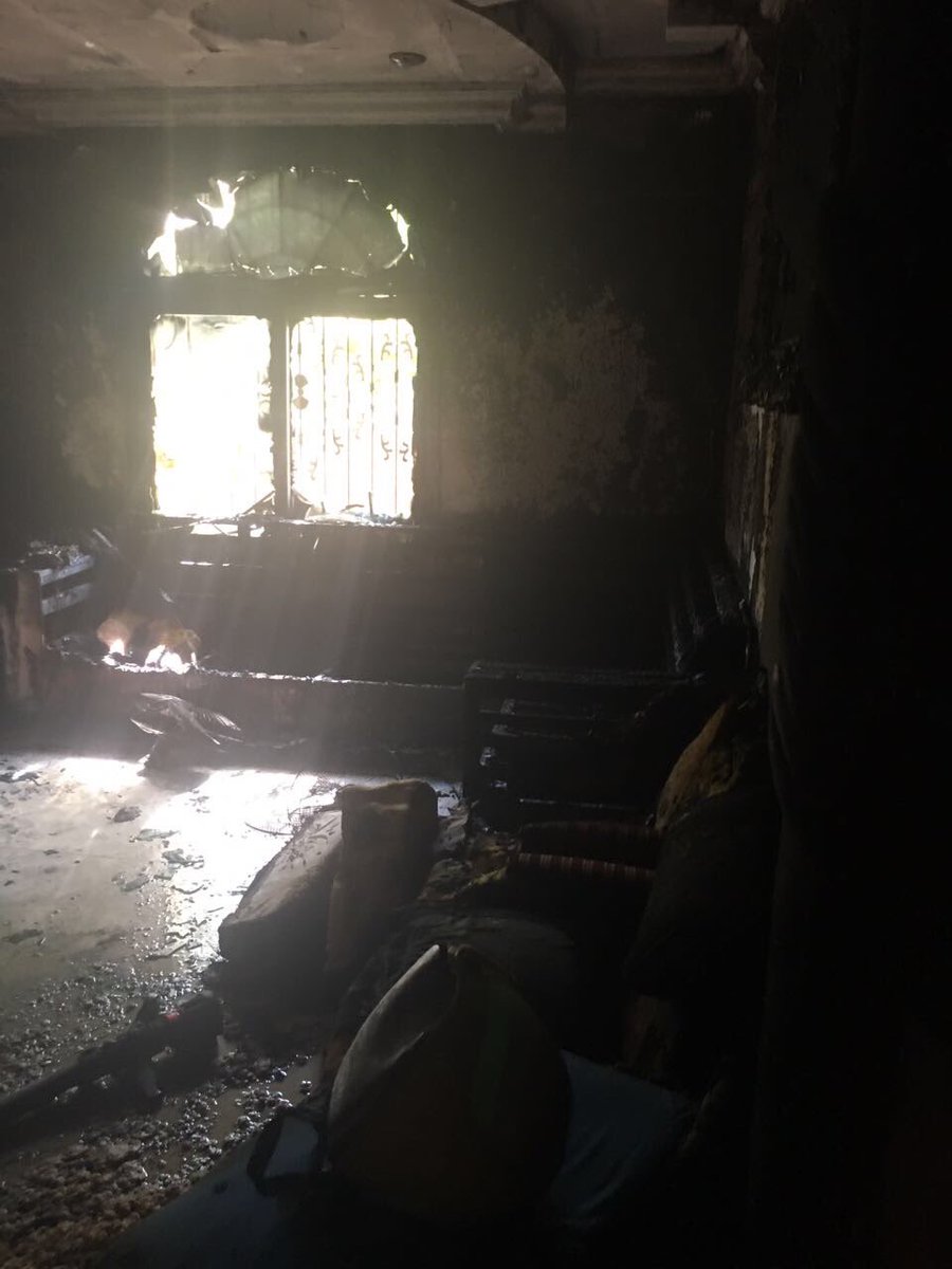 تفاصيل وفاة مقعد ثمانيني وإصابة آخر بحريق شقة سكنية بالجبيل