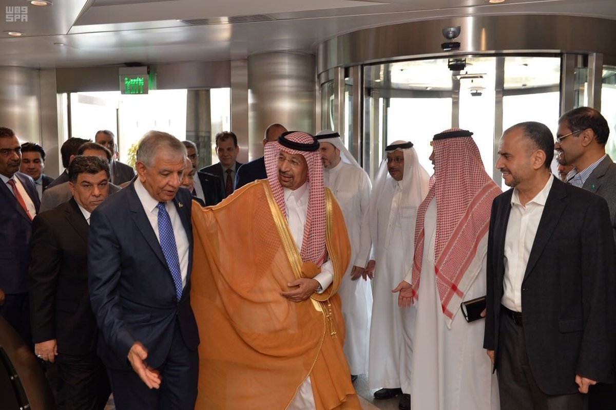 وزير النفط العراقي يزور أرامكو والجبيل الصناعية