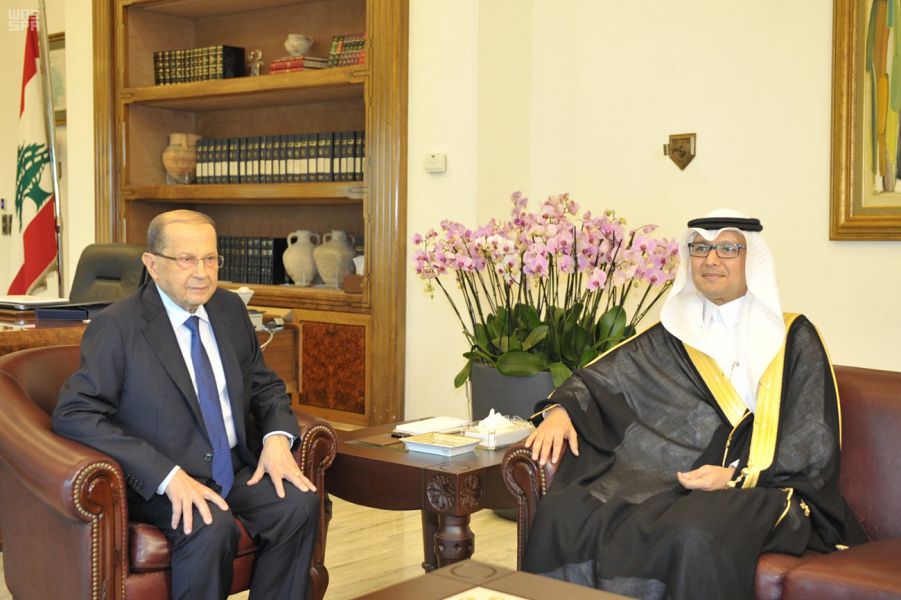 الرئيس اللبناني يبحث مع القائم بالأعمال بالإنابة في سفارتنا آخر المستجدات
