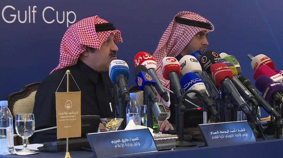 رئيس الاتحاد الكويتي يؤكد إقامة مباراة افتتاح خليجي 23 ما بين الأخضر والكويت