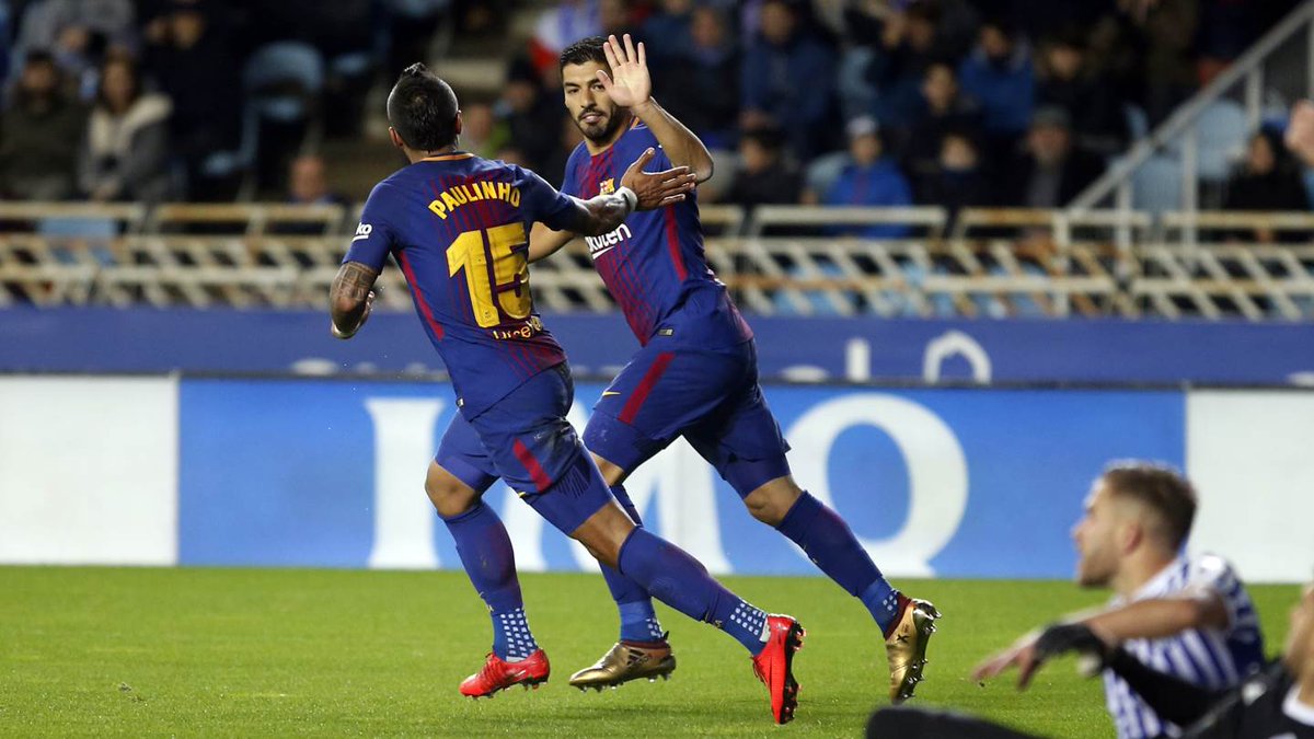 مباراة برشلونة وريال سوسيداد تشهد 3 إنجازات للنادي الكتالوني