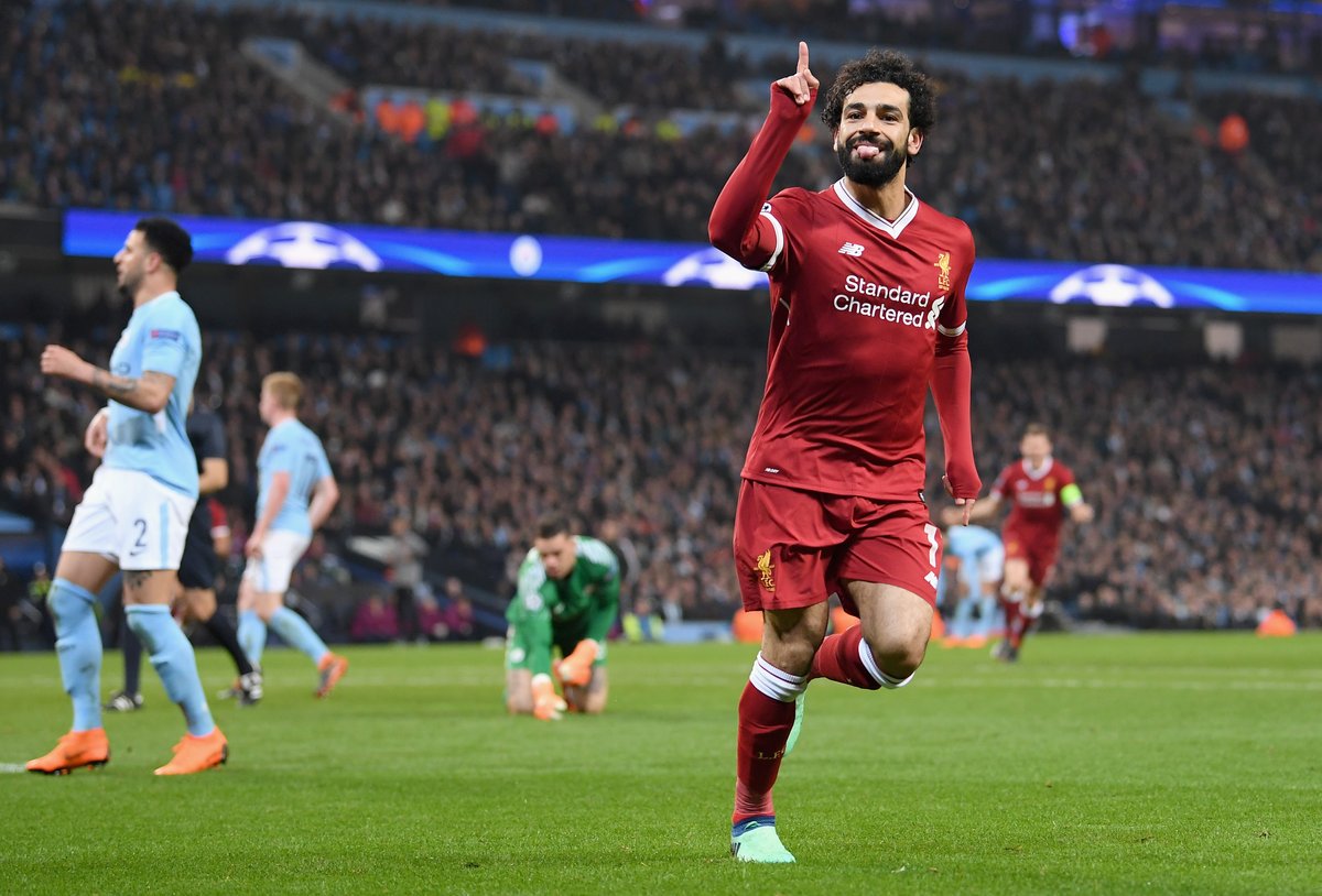 بالفيديو.. محمد صلاح يُسبب مشاجرة كبرى بين جماهير ليفربول والسيتي