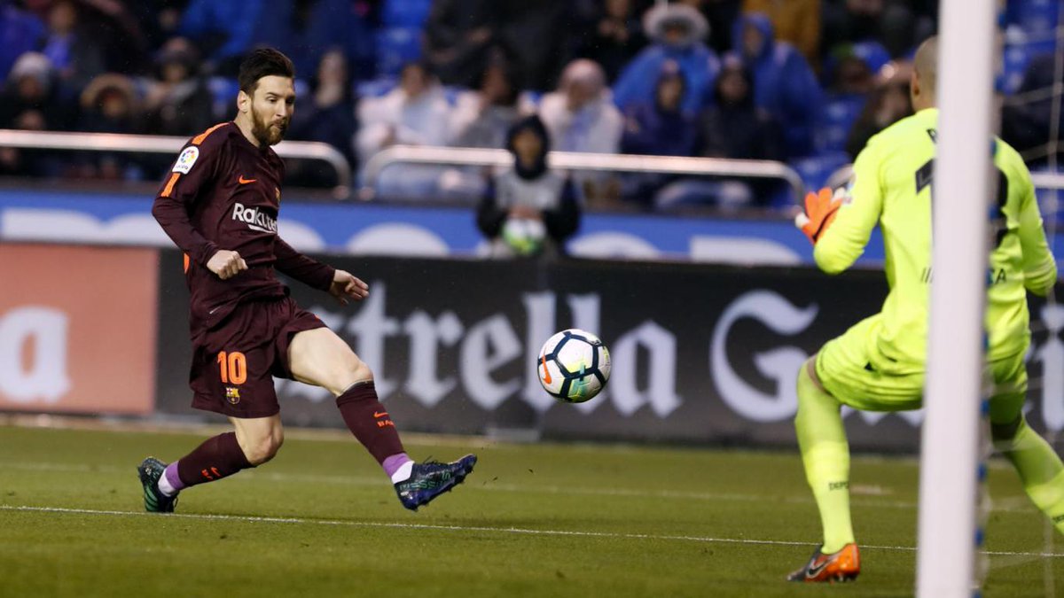 بالفيديو.. برشلونة يسحق لاكورونا برباعية ويُتوج بطلًا للدوري الإسباني