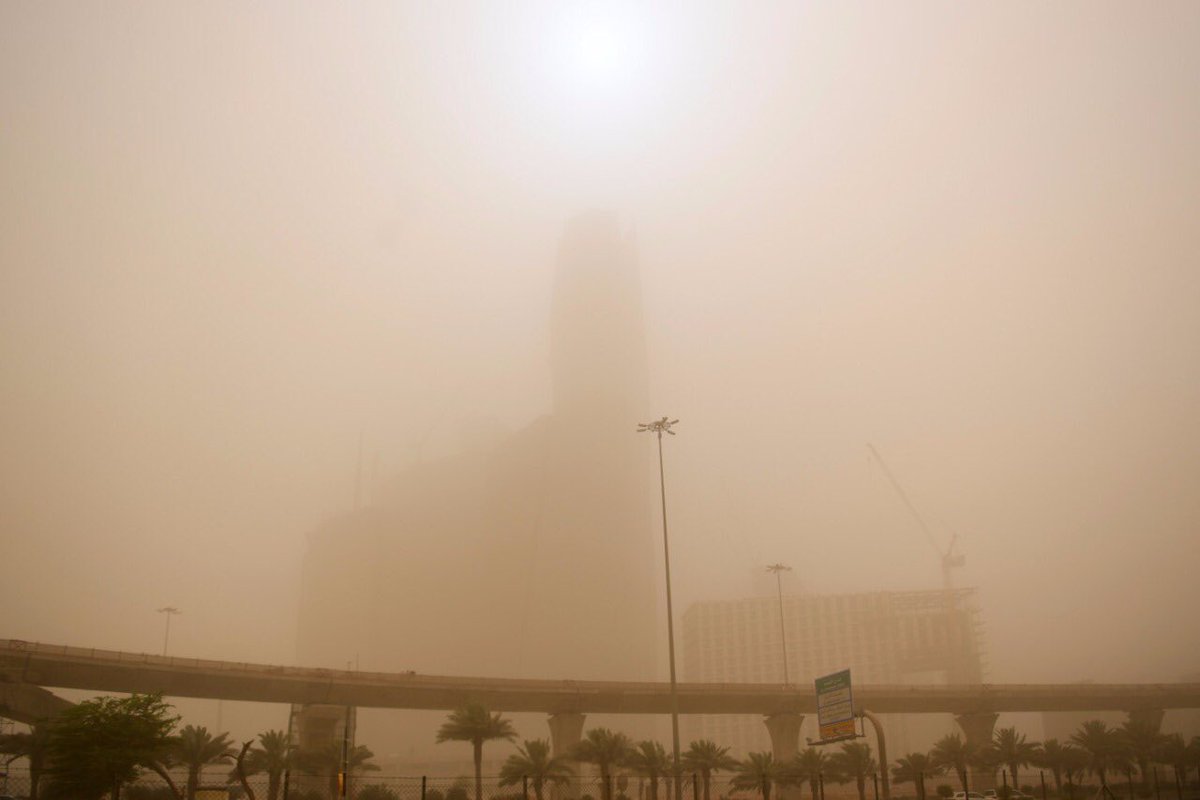 طقس الأربعاء.. شديد الحرارة شرق ووسط المملكة وغبار يضرب الرياض