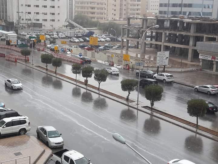 تنبيه من أمطار رعدية ونشاط في الرياح ‏السطحية ‏على ‏منطقة ‏حائل
