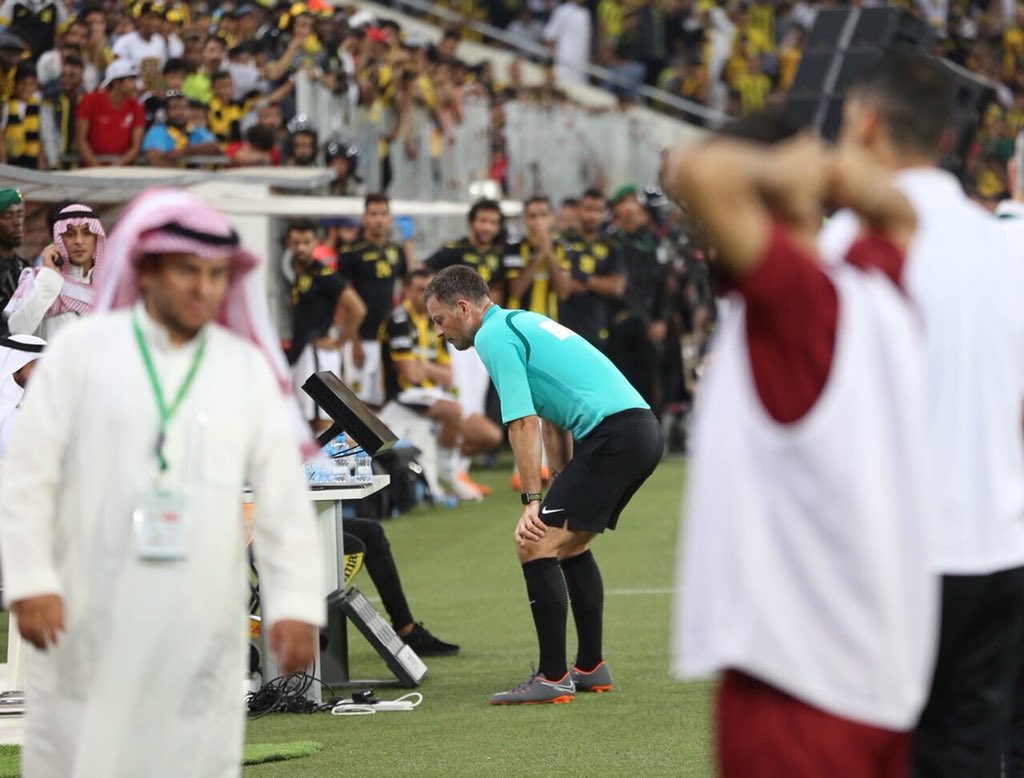 شاهد .. تقنية VAR تُنقذ الاتحاد بالهدف الثاني في الفيصلي