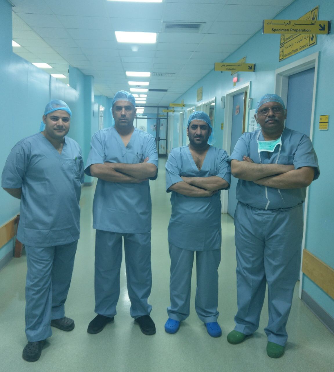 جراحة نادرة تنقذ رضيعاً يعاني انسداداً بالأمعاء في مستشفى بيشة