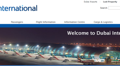 قراصنة يزعمون اختراق موقع مطار دبي الدولي