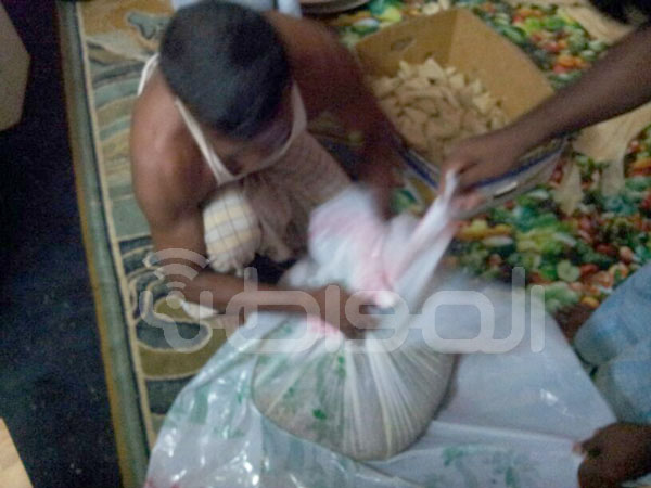 بالصور.. بلدية بارق تصادر مأكولات رمضانية فاسدة