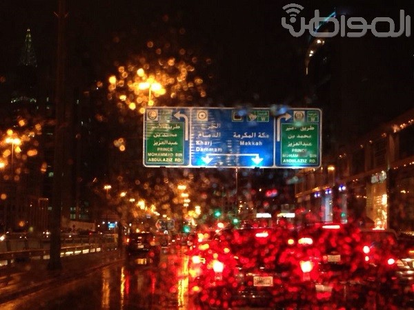 “المواطن” ترصد أمطار الخير على العاصمة الرياض