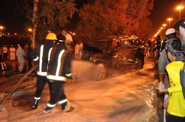 وفاتان وإصابة في حادث تصادم بحي الوسام في الطائف