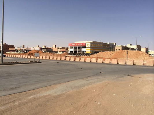 بالصور.. “المواطن” ترصد عشوائية العمل في طريق الحسن بن علي