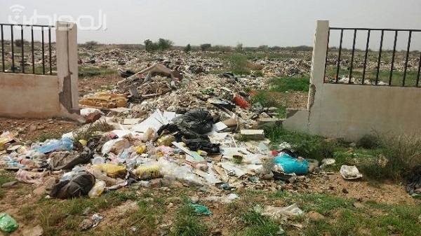بالصور.. النفايات تشوه جمال المنطقة الخضراء بـ”مشوف ضمد”