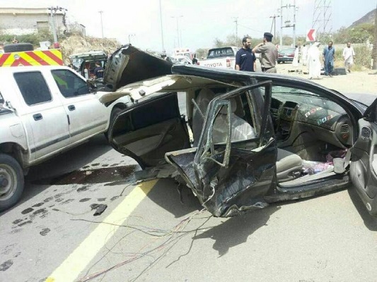 إصابة 5 أشخاص في حادث مروري مروع بـ”بلجرشي”