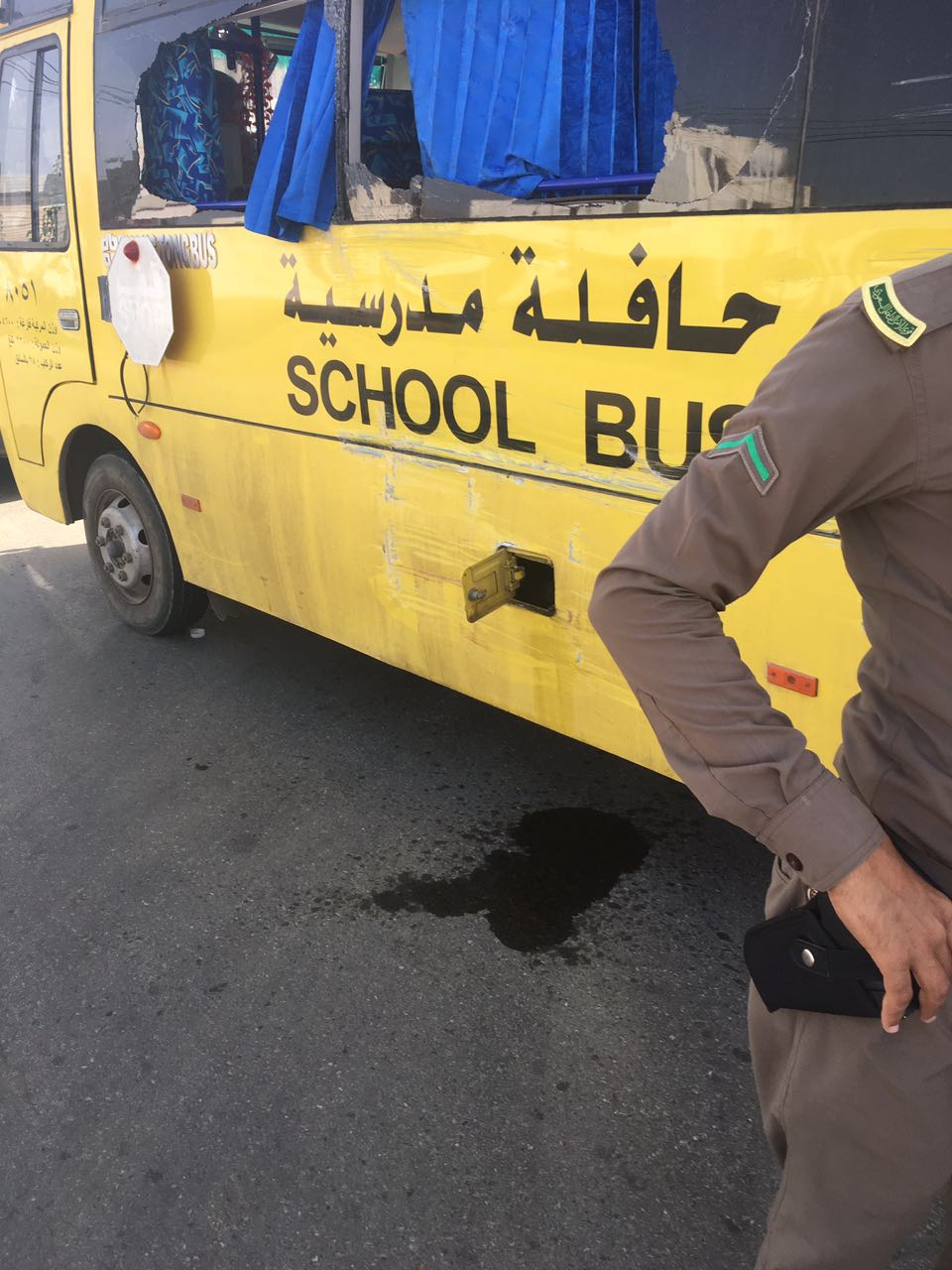 مصادر “المواطن”: إطلاق نار على حافلة مدرسية بمضايا #جازان دون إصابات